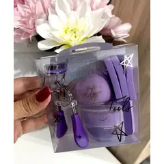 RUBY S CREATIONS - SET ESPONJA Y APLICADORES DE MAQUILLAJE 7 PIEZAS