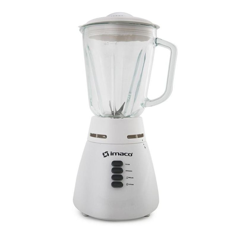 Licuadora 125L Vaso de Vidrio BL4125V Blanco
