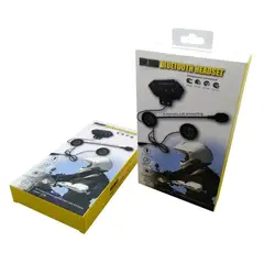 GENERICO - AURICULARES BLUETOOTH PARA CASCO DE MOTO BT12