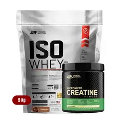 UNIVERSE NUTRITION - Proteína Iso Whey 5Kg Chocolate+Optimum Nutrition 600g
