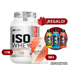 UNIVERSE NUTRITION - Proteína Iso Whey 11Kg Vainilla+MyProtein 250g+XB