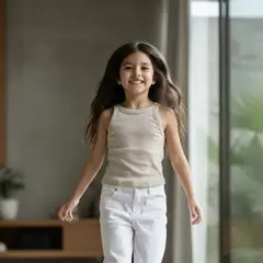 GENERICO - Bividi Algodón Niña Arena