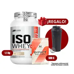 UNIVERSE NUTRITION - Proteína Iso Whey 11Kg Vainilla+MyProtein 500g+Shaker