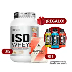UNIVERSE NUTRITION - Proteína Iso Whey 11Kg Cookies+MyProtein 500g+XB