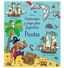 GENERICO - Libro PIRATAS PASATIEMPOS Y JUEGOS PARA PEQUEÑINES