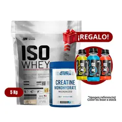 UNIVERSE NUTRITION - Proteína Iso Whey 5Kg Vainilla+Applied Nutrition 500g+XB
