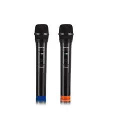 MAXTRON - Microfono dual Inalambrico de largo alcance plug 6,35 Crooner - MX7258