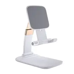 GENERICO - Soporte BLANCO flexibles ajustables para celulares universal