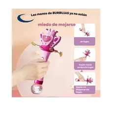 GENERICO - Burbujero Mágica de Burbujas Color Celeste Musical y con Luces PREMIUM