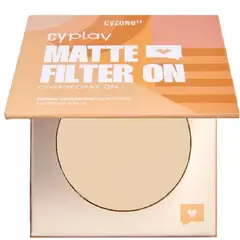 CYZONE - Polvos Compactos Matte Filter On CyPlay - Cheesecake On