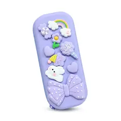 GENERICO - Cartuchera con pines 3D Kawaii