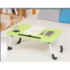 GENERICO - ESCRITORIO PORTATIL PLEGABLE SOBRE LA CAMA COLOR VERDE