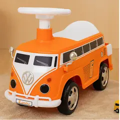 GENERICO - CARRITO DE ARRASTE PARA NIÑOS NARANJA