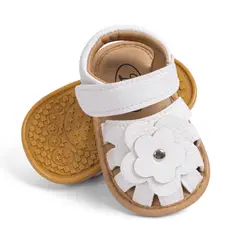 GENERICO - Sandalia Flor blanca para bebé 6 a 18 meses - Wawita Love