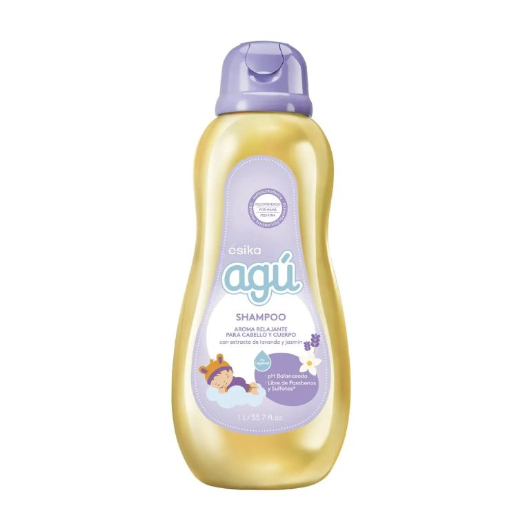 Shampoo Agú Lavanda y Jazmín 1L