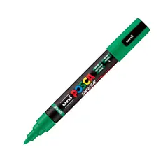 POSCA - Marcador Punta Brush PC-5BR Verde