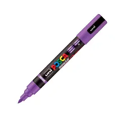 POSCA - Marcador Punta Brush PC-5BR Violeta
