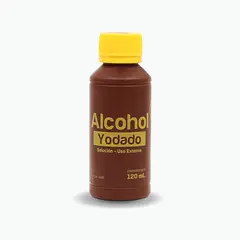 GENERICO - Alcohol Yodado de 120 ML