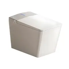 GENERICO - INODORO INTELIGENTE CON PANTALLA LED CON BIDÉ INTEGRADO BLANCO CON PLOMO