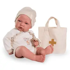 ANTONIO JUAN - Muñeca Bebé Recien Nacido Lui con Set de Doctor 42 Cm