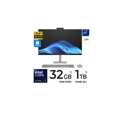 HP - ALL IN ONE OmniStudio 31.5" UHD IPS 4K Core Ultra 7 258V 32GB DDR5 1TB SSD W11H