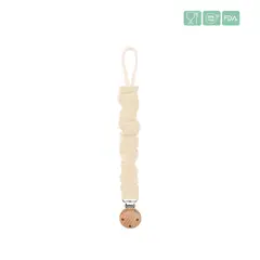 VERSATINO - Sujetador de Algodón con Clip de Bambú- Beige