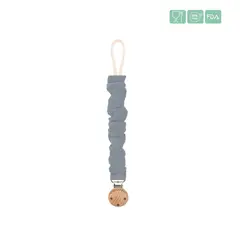 VERSATINO - Sujetador de Algodón con Clip de Bambú- Azul Acero