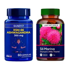 LIMA NATURALS - Ashwagandha + Silimarina