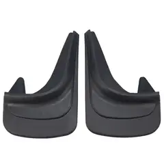 GENERICO - Tapabarro Para Automóvil flexible Universal 32x22cm Negro 2PCS