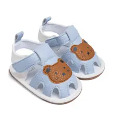 GENERICO - Sandalia Oso Celeste para bebé 06 a 18 meses - Wawita Love