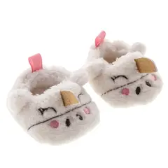 ANTONIO JUAN - Zapatos Para Muñecas Reborn 42 cm - Pantuflas Unicornio