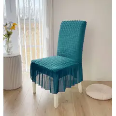 SALA FABULOSA - Funda de silla burbuja de 8pzs - Cobalto