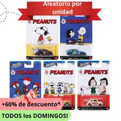 HOT WHEELS - Peanuts Snoopy 75th Anniversary x1 unidad