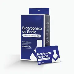 GENERICO - Bicarbonato de Sodio Polvo Sobres de 10 GR CAJA 50 UND