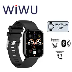 WIWU - SMARTWATCH RELOJ SW09 NEGRO