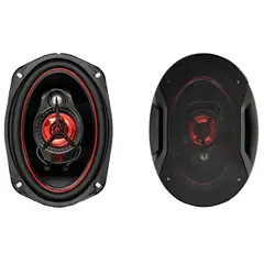 GENERICO - Parlantes Coaxiales 1200W 6X9 Pulgadas 80HZ-20HKZ Ovalado 2PCS