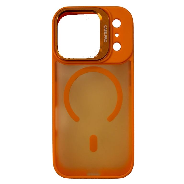 Funda CasePro Moket Magnética para iPhone 17 Pro Max - Naranja