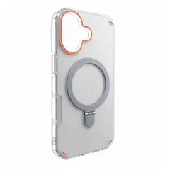 CASE - Funda Smoked Magsafe Con Anillo para iPhone 17 - Clear