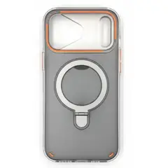 CASE - Funda Moket Magsafe Con Anillo para iPhone 17 Pro - Gris