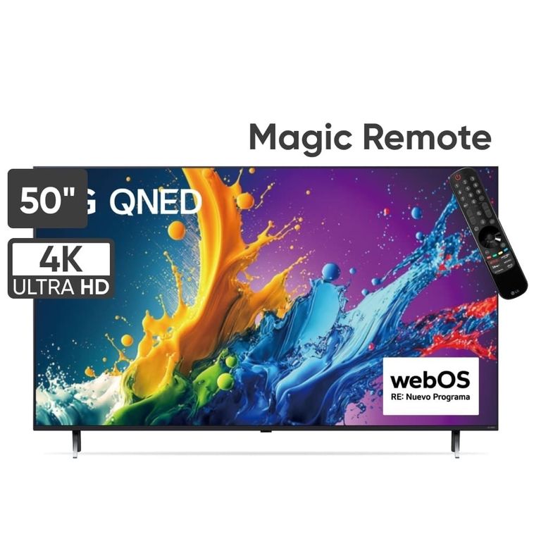 Televisor 50 Qned 4k Thinq Ai 50qned80tsa