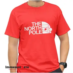 IMPRESIONARTE - Polo NORTHPOLE 100% algodón manga corta
