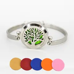 AROMA & PAZ - PULSERA DIFUSORA ARBOL DE LA VIDA