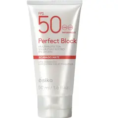ESIKA - Protector solar para rostro Perfect Block 50 FPS 50ml