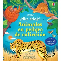 USBORNE - Libro ANIMALES EN PELIGRO DE EXTINCION