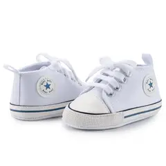 GENERICO - Zapatillas Blancas para bebé 06 a 18 meses - Wawita Love