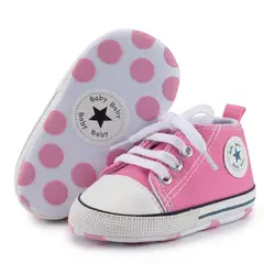 GENERICO - Zapatillas rosa para bebé 06 a 18 meses - Wawita Love
