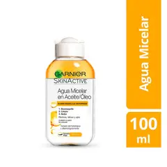 NATURA - Agua micelar Desmaquillante Bifasica Cn Aceite 100ml Garnier