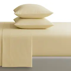 GENERICO - JUEGO DE SÁBANAS QUEEN ALGODÓN