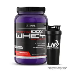 ULTIMATE NUTRITION - Prostar 100% Whey 2 Lb Proteina Whey - Strawberry + Shaker
