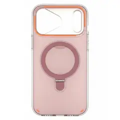 CASE - Funda Moket Magsafe Con Anillo para iPhone 17 Pro - Rosa